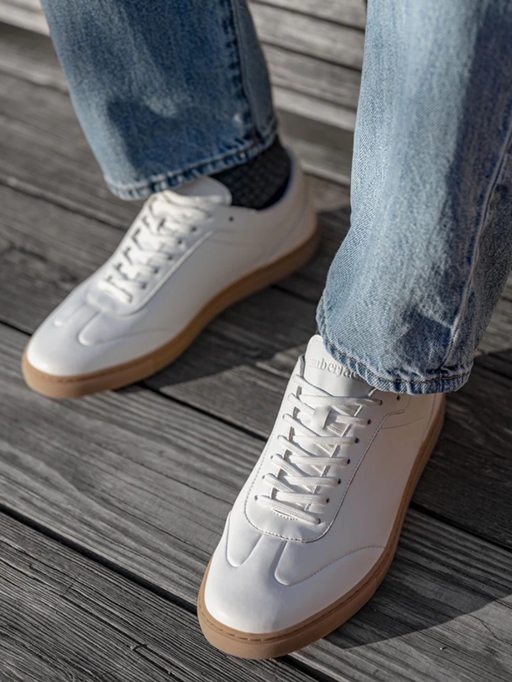 Amberjack The Atlas Men’s Sneaker In Ivory Sz 11M NWB